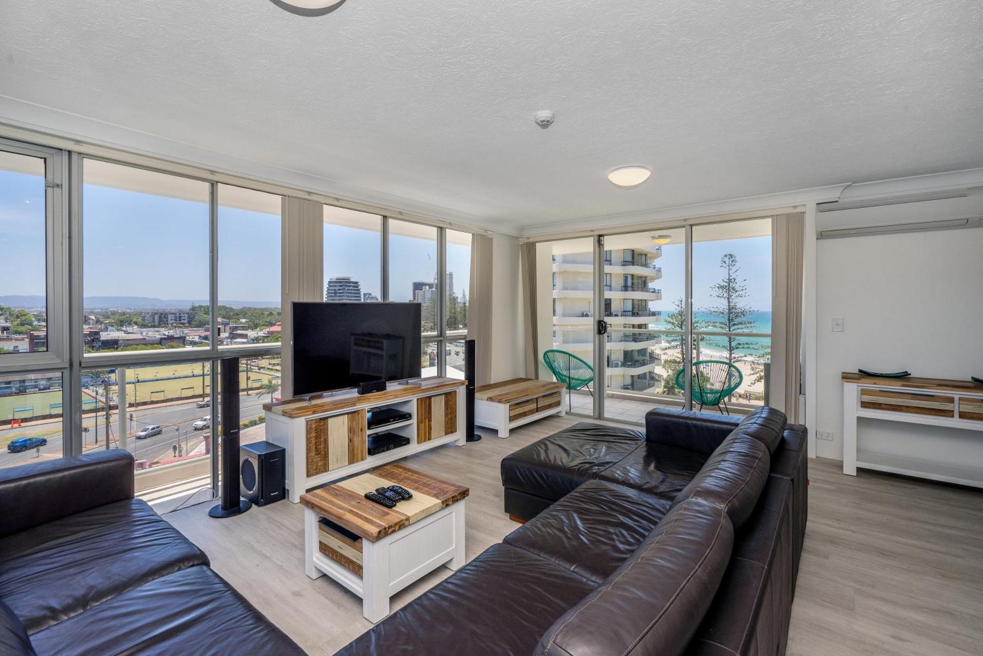 Burleigh Beach Tower Gold Coast Rom bilde